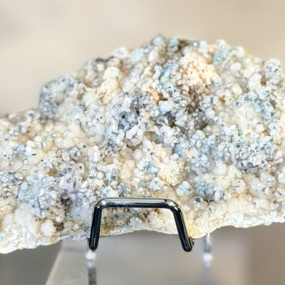 Chrysocolla Druzy on creamy matrix