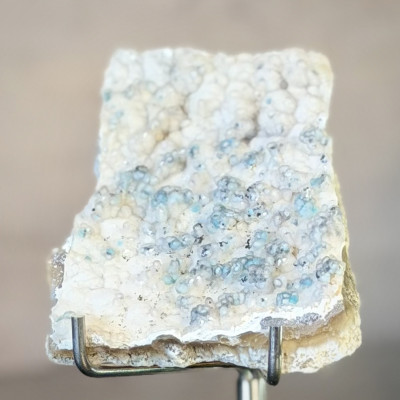 Chrysocolla Druzy on creamy matrix